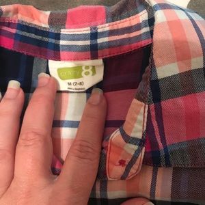 Crazy8 matching skirt and shirt set